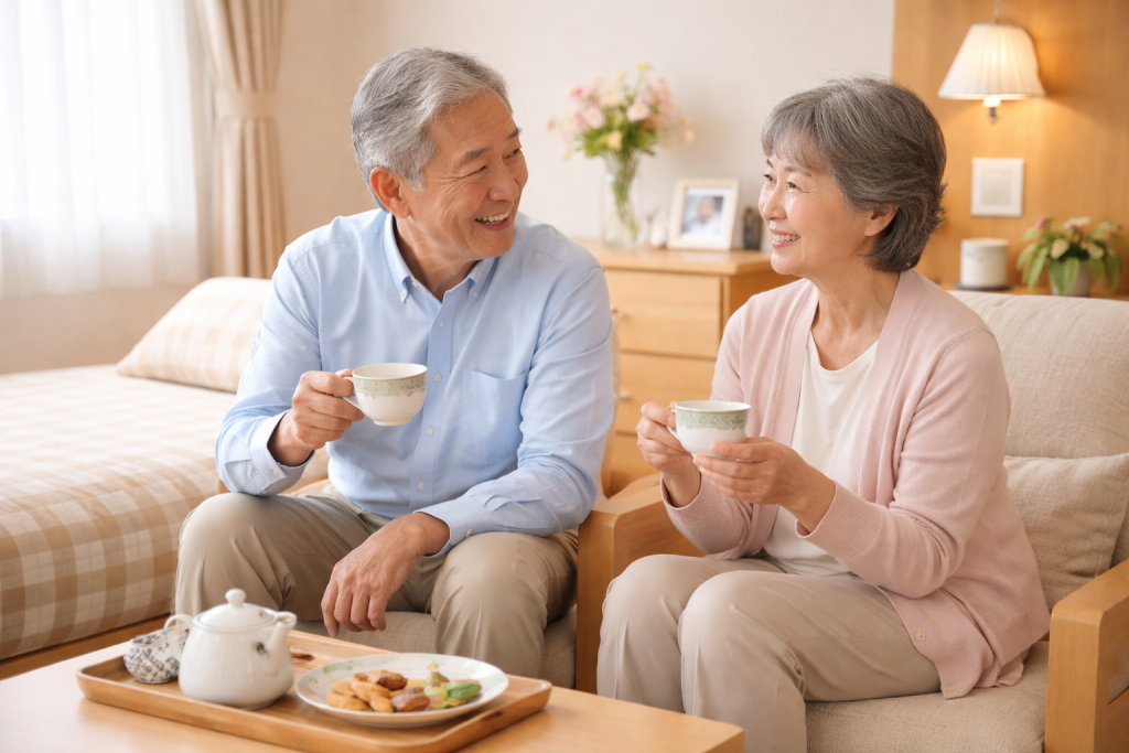 夫婦で同じ老人ホームに入れないケース