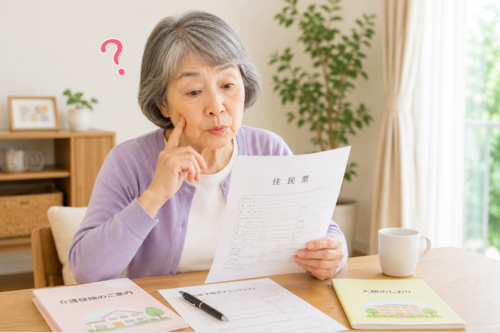 老人ホーム入居で介護保険証はどうなる？転居時の手続きを解説
